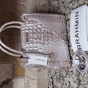 Brahmin Small Caroline Satchel Bag